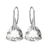 Серебряные серьги "Vakara Mirdzums" с кристаллами Swarovski™